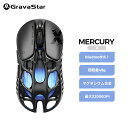 【送料無料】【国内正規品】GravaStar Mercury X ゲーミング マウス 無線 ワイヤレス 49g超軽量 1Kポーリングレート PAW3950センサー 32000DPI低遅延 83時間連続使用 充電式 光るRGB gaming mouseマグネシウム合金 プロゲーマー用マウス(2)