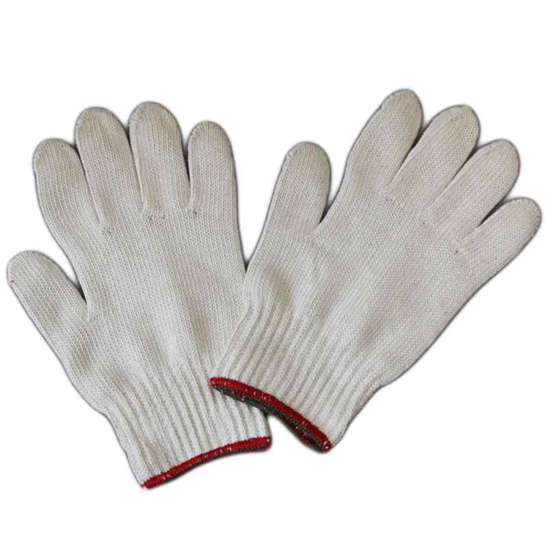 (340) 女性用 綿100% 純綿軍手 日本製 12双 女性や手の小さめの男性に