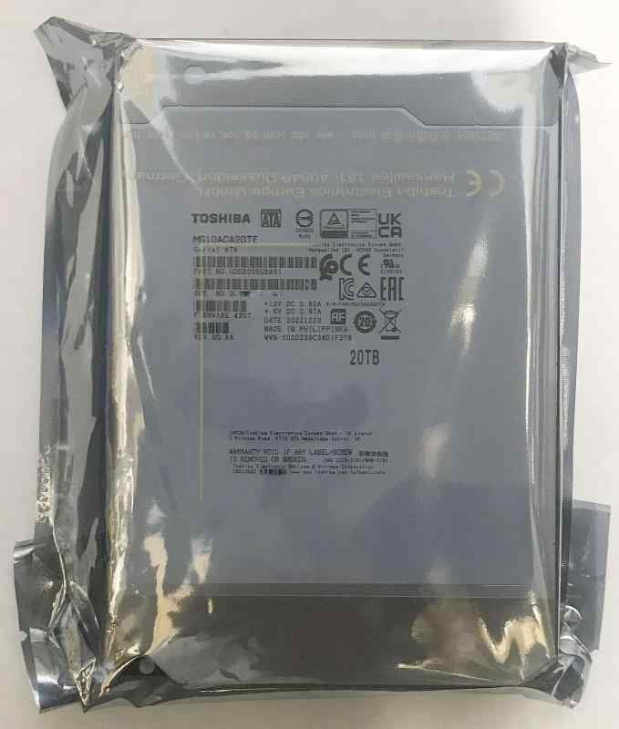 TOSHIBA ��� MG10 ��¢�ϡ��ɥǥ����� �����С� NAS �� 3.5����� Enterprise HDD 20TB SATA 7200rpm 3ǯ MG10ACA20TE