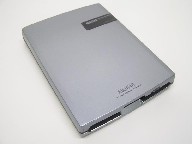 I-O DATA MOP2-U640P USB2.0/1.1対応 640MBポータブルMO