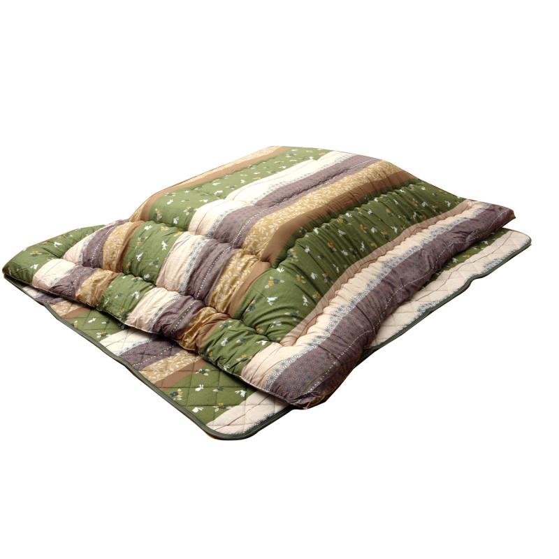 イケヒコ こたつ布団 掛敷セット こよみ 和 厚掛け うさぎ柄