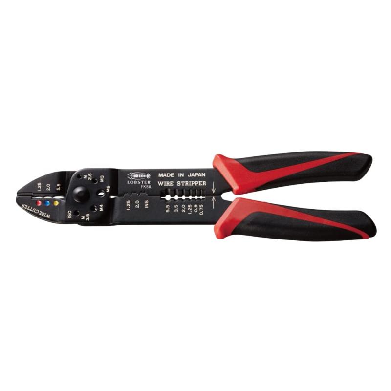 乐天商城 - ロブテックス 電装圧着工具 絶縁圧着端子/オープンバレル端子用 FK6A