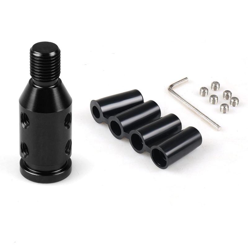 シフトノブ カーシフトノブアダプター ネジ無しシフター用ユニバーサルカーシフトノブアダプター12x1.2..