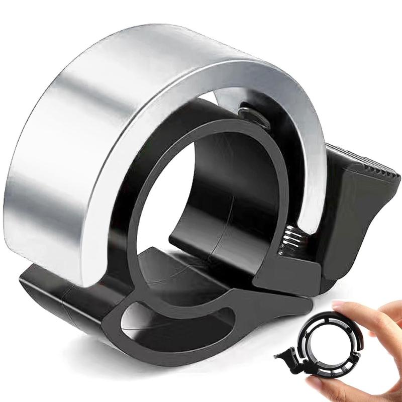 自転車 ベル 軽量 大音量 ロードバイク ベル チューブ径22～23mm アルミ合金 防錆加工 自転車 ロード/マウンテンバイク