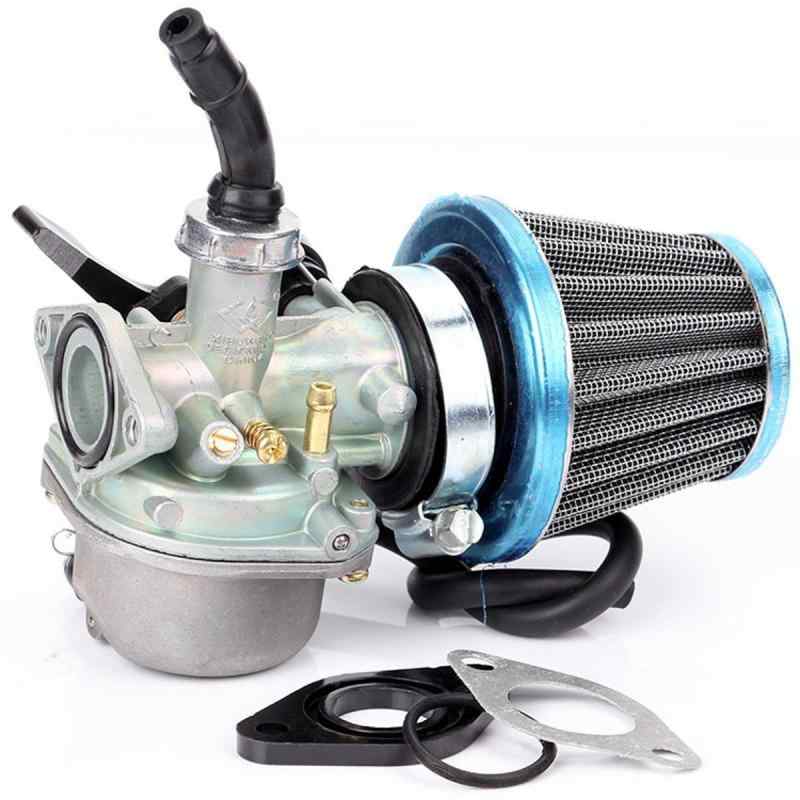 leihuo PZ19キャブレター+エアフィルター汎用50cc 70cc 90cc 110cc 125cc水平横型エンジンなど中国/中..