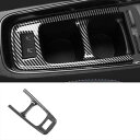 MEKOMEKO トヨタ 新型 アクア 専用 フロントカップホルダーパネル ホルダーパネルカバー インテリアパネル 内装 パーツ 傷防止アクセサリー ABS樹脂製 1PCS 新型 AQUA 2021年7月~【ブラック木目調