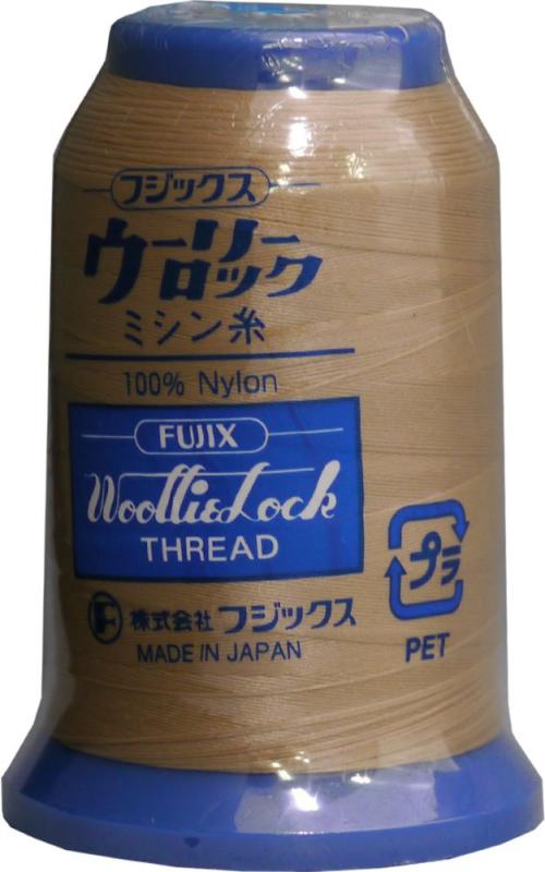 Dressmaking Materials - フジックス(Fujix) ロックミシン用ミシン糸 ウーリーロックミシン糸