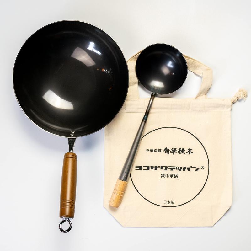 乐天商城 - 冒険用品 ジェットスロウ ヨコザワテッパン 鉄中華鍋