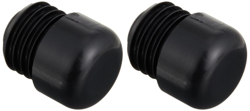 キジマ(Kijima) バーエンド ナイロン 内径17-18mm ブラック 2個セット 204-110