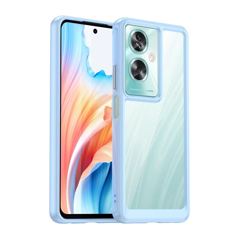 Rakuten - OPPO A79 5G ケース『AFINER』新型 軽量 超薄型 TPU+PC 透明 カバー OPPO A79 5G 専用 耐衝撃 衝撃吸収 指紋防止 擦り傷防止 レンズ保護 着脱簡単