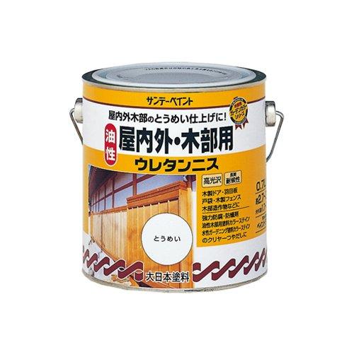 Rakuten - サンデーペイント 油性屋外木部用ウレタンニス 透明