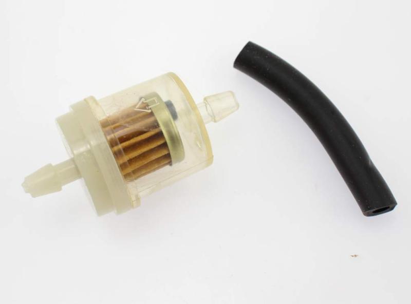 Olive-G 汎用 バイク用 フューエル 負圧 ポンプ チューブ フィルター 3点セット