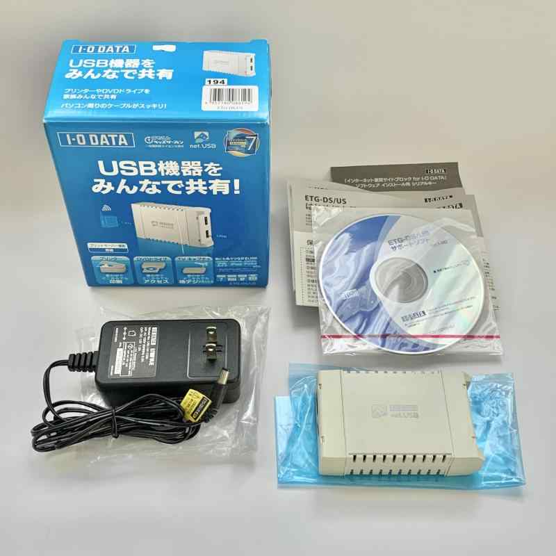 I-O DATA USB機器共有ネットワークアダプター「net.USB」 ETG-DS/US