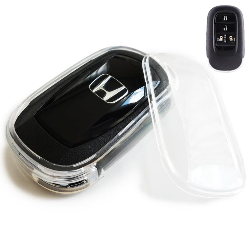 Rakuten - [MKMC] キーケース カバー TPU 素材 ホンダ 新型 nbox jf5 ステップワゴン ヴェゼル オデッセイ フリード wrv zrv