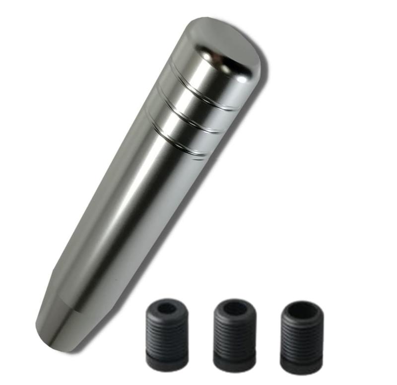 [APAGAI] シフトノブ MT 交換 延長 エクステンション トラック 軽トラ アルミ合金 汎用 カーシフターレバー 18cm ロング チタン 延長 ねじ込み式 ジムニー 180mm 焼入れ かっこいい