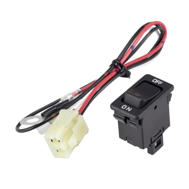 伊原電子工業(Ihara Electronics Industry) 車載用シーソースイッチ IS-510 LED照光式［ON-OFF］（いすゞ・UD用 ハーネス付）