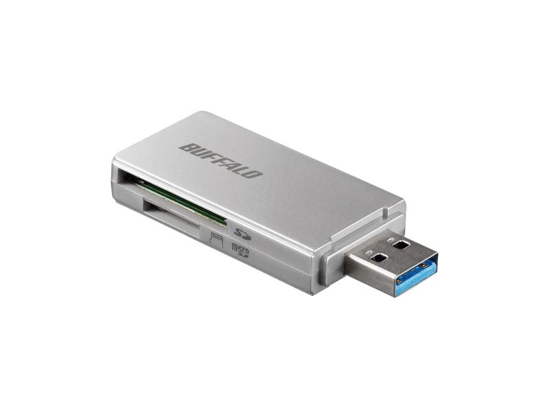 バッファロー BUFFALO USB3.0 microSD/SDカード専用カードリーダー