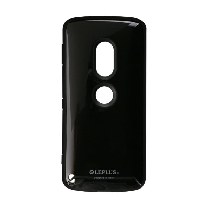 Xperia(TM) XZ2 SO-03K/SOV37/SoftBank 耐衝撃ハイブリッドケース「PALLET」 ブラック LP-XPXZ2HVCBK