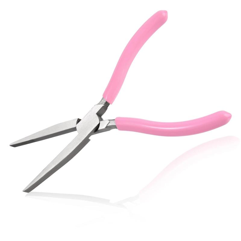 Rakuten - LEONTOOL ミニペンチ 手芸 ミニラジオペンチ バネ付き ミニニッパー 工具 ミニ先曲がりラジオペンチ ミニマイクロ 鍛造先曲ラジオペンチ 平やっとこ 平ペンチ アクセサリー用 細 丸ペンチ 丸