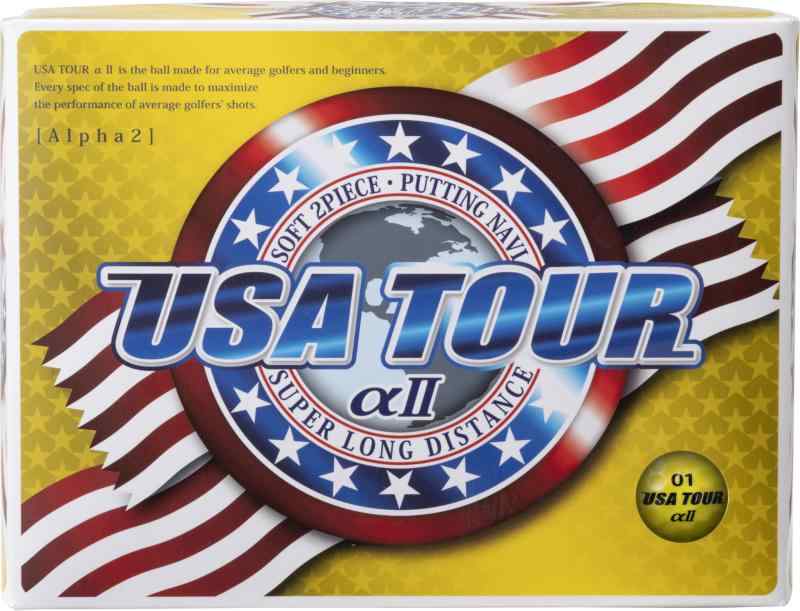 アサヒゴルフ USA TOUR αII 12P