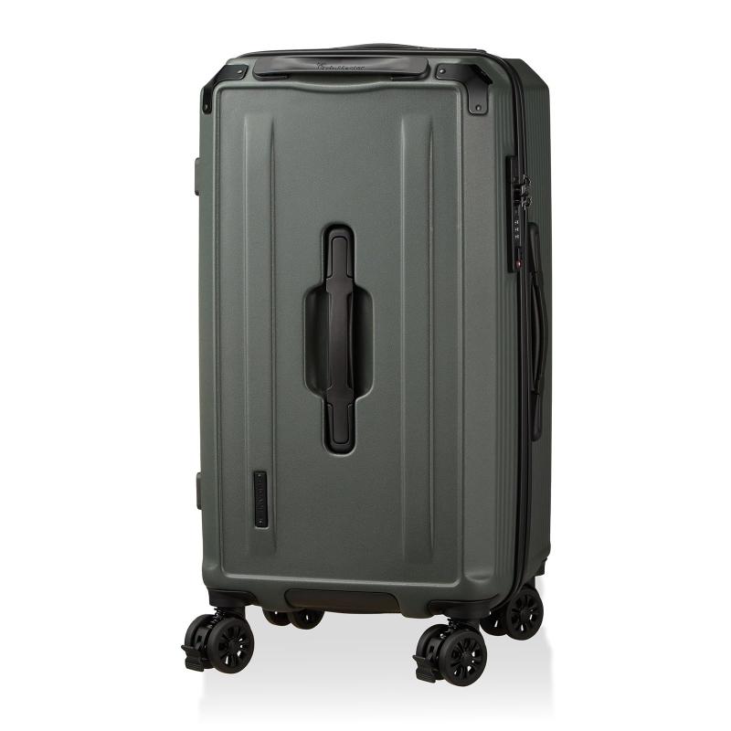 [シフレ] スーツケースの常識が変わる便利機能を丸ごと搭載 欲しい機能全部搭載ポリカ100% ジッパースーツケース 3.5kg