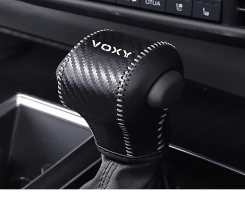 MEKOMEKOトヨタ 新型 ヴォクシー 90系 専用 シフトノブカバー シフトグリップカバー 内装パーツ ドレスアップ カスタム パーツ プロテクターアクセサリー 爪キズ防止 本革 1PCS VOXY 2022年1月〜