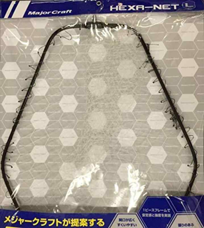 メジャークラフト ヘキサネット 1ピース ネット付き玉網枠 MCHN-1