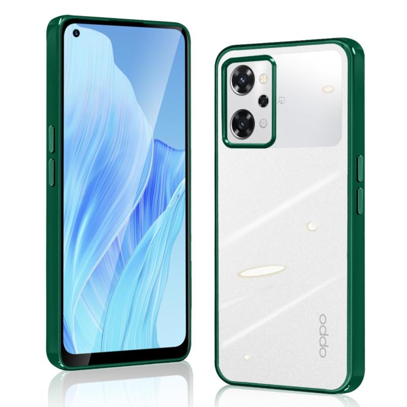 Rakuten - OPPO Reno9 A ケース OPPO Reno7 A ケース クリア OPG04 耐衝撃 カバー オッポ リノ9 A スマホケース ストラップホール付き メッキ加工 衝撃吸収 軽量 薄型 透明 TPU 携帯ケース