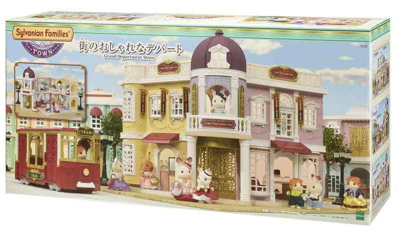 樂天商城 - シルバニアファミリー タウン 【街のおしゃれなデパート】 TS-01