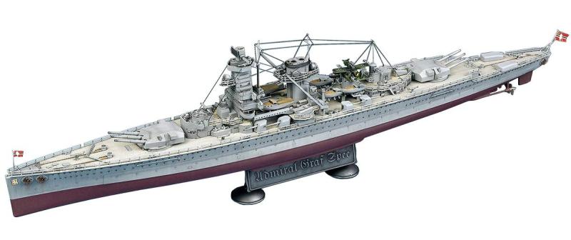 Rakuten - Academy アカデミー 1/350 ドイツ戦艦 アドミラルグラフシュペー AM14103 プラモデル