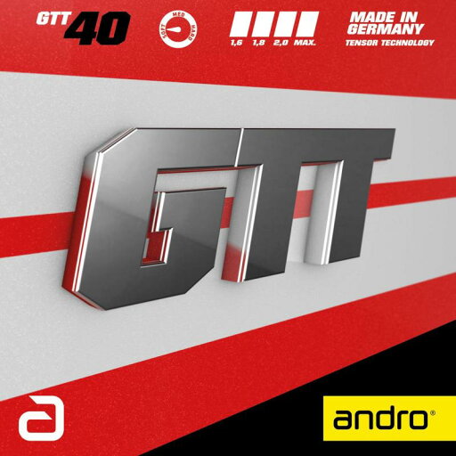 andro(アンドロ) 卓球 ラバー ジーティーティー40 GTT40 ライトテンション 裏ソフトラバー 112276 andro(アンドロ) 卓球 ラバー ジーティーティー40 GTT40 ライトテンション 裏ソフトラバー 112276