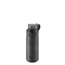 【炭酸対応】タイガー魔法瓶 水筒 500ml 真空断熱炭酸ボトル ステンレスボトル スポーツドリンク可 ビールOK 保冷専用 グロウラー MTA-T050KS スチール(ブラック)(3)