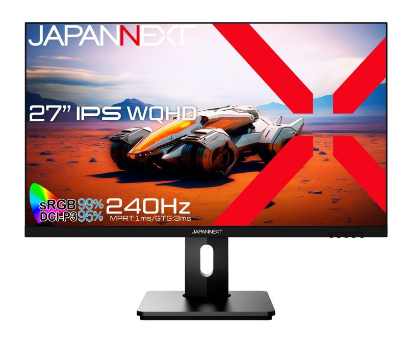 ѥϥ㤨JAPANNEXT 27 ߥ󥰥˥ 240Hz 1ms WQHD 2560x1440 IPS ѥͥ ǥץ쥤 (HDMI/DisplayPort/VESAб/⤵Ĵ/ž(ԥܥåȵǽ/֥롼饤ȥå / 17פβǤʤ38,770ߤˤʤޤ