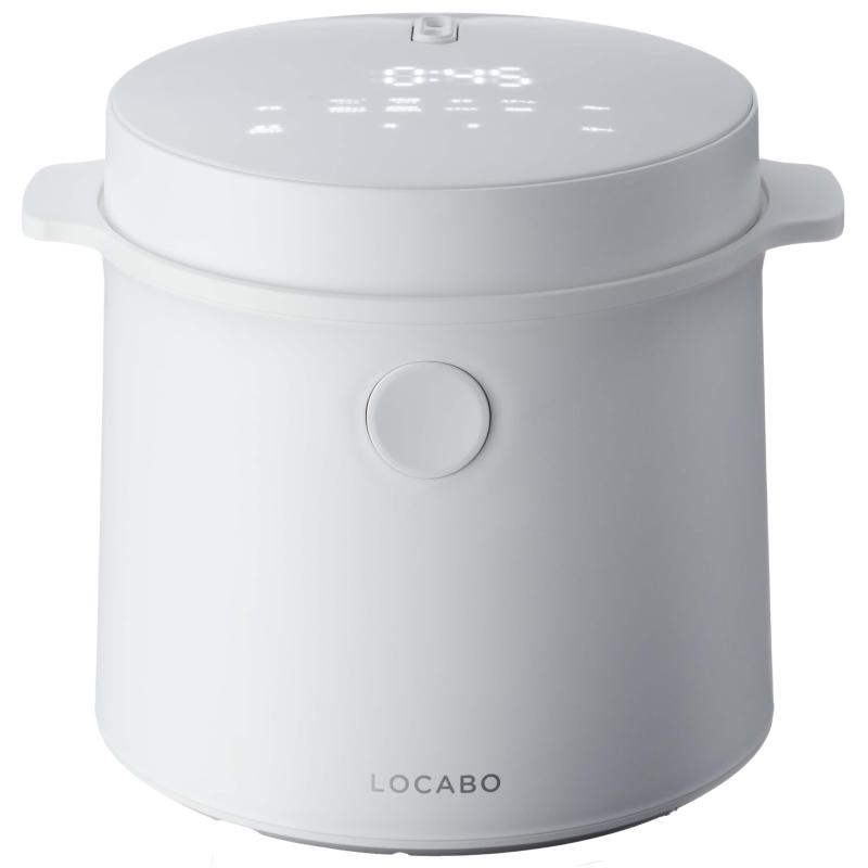 Rakuten - LOCABO（ロカボ） 糖質カット炊飯器 LOCABO (ホワイト)