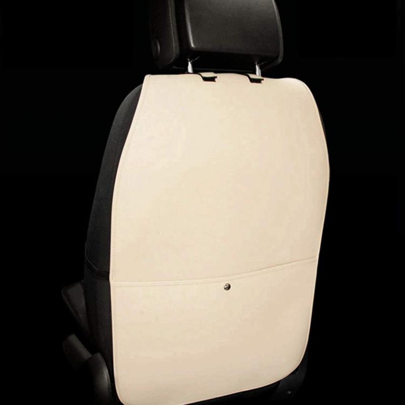 HONCENMAX 車用 キックガード 汚れ防止 車オートシートバックカバー 子供のためのキックマット 蹴り防止 汚れ防止 取付簡単 100%防水 カー用品 2パック