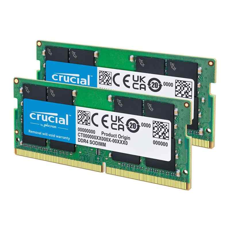 Crucial ノートPC用増設メモリ 32GB(16GBx2枚) DDR4 3200MT/s(PC4-25600) CL22 SODIMM 260pin CT2K16G4SFRA32A