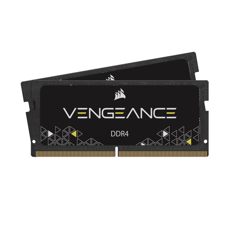 乐天商城 - CORSAIR SODIMM VENGEANCE DDR4 メモリ 16GB（8GB×2）最大2666MHz対応 Intel XMP対応 CL18 ノートPC用 ブラック CMSX16GX4M2A2666C18