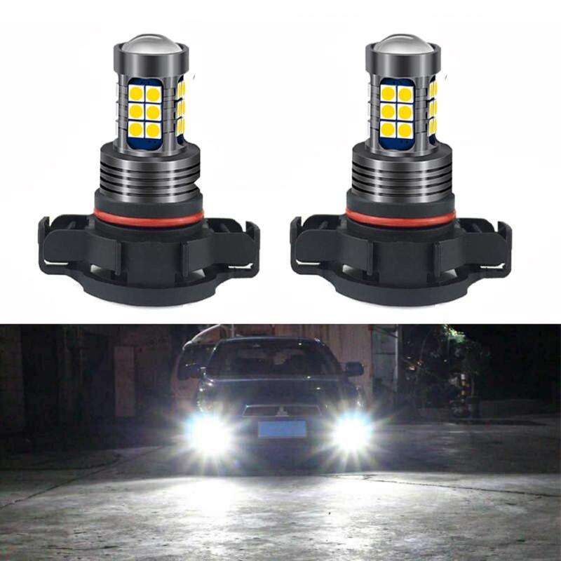 YOBIS 2色切り替え psx24w兼用(国産車) led フォグランプ DC12V専用 20W 超高輝度 CSP社製チップ採用 ledフォグライト 黄色 2400k 白 6000k 車用 ledバルブ 2600LM 無極性 2個セット