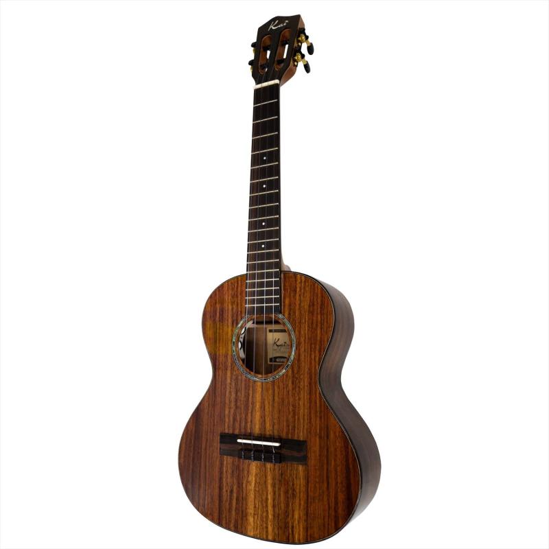国内検品済【Kai UKULELE】KT-5000R/EQ テナーサイズ ウクレレ(ピックアップ内蔵 ケース付) ナチュラル