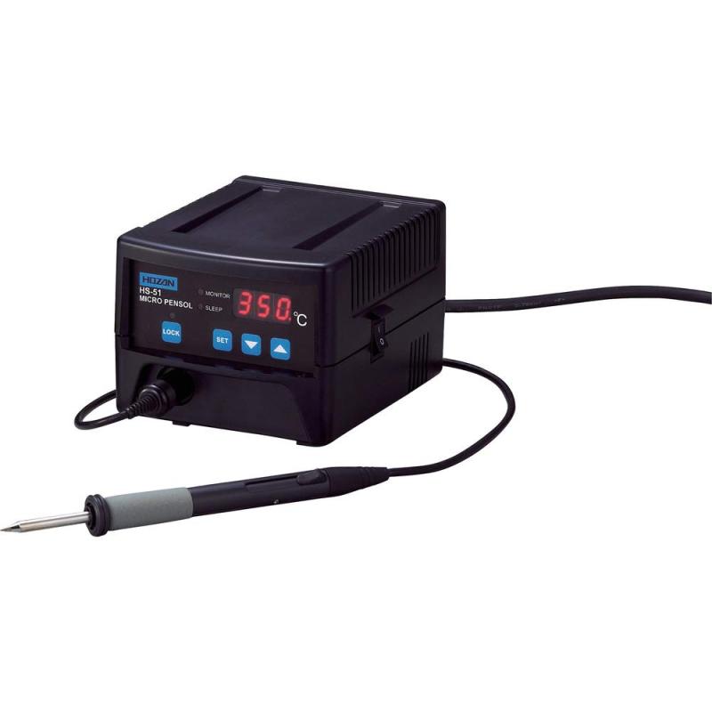 Rakuten - ホーザン(HOZAN) 温調式ハンダゴテ 鉛フリーハンダ対応 80wハイパワー 設定温度:50~450℃ HS-51