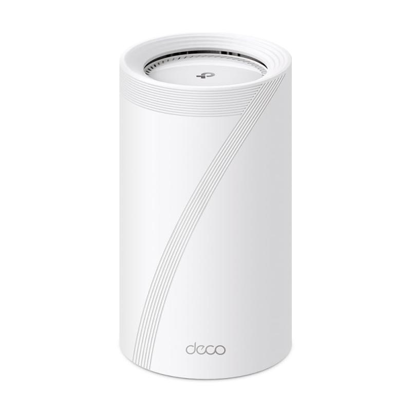 TP-Link WiFi 無線LAN メッシュWi-Fiシステム 10Gbpsイーサネットポート 5760Mbps(6GHz) + 5760Mbps(5GHz)+ 1376Mbps(2.4GHz) Deco BE85 2-pack