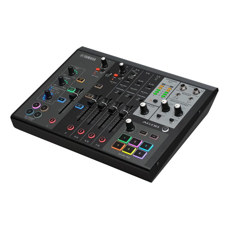 ヤマハ YAMAHA ライブストリーミングミキサー ライブ配信 8チャンネル ボイスチェンジャー内蔵