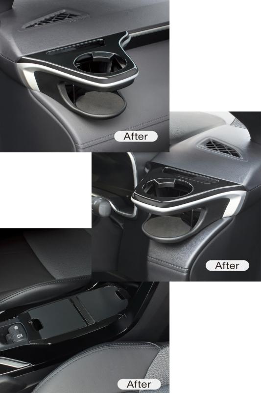 槌屋ヤック(Tsuchiya Yac) 車種専用品 ドリンクホルダー コンソールトレイ 運転席用 助手席用 セット カローラクロス 専用 SY-CO5 SY-CO6 SY-CO9