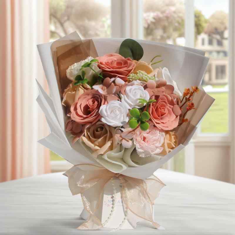 MEJARDIN �͵� �����ץե� ��« �֡��� ���ե� �Х� ¤�� rose flower bouquet �ե������� ���� ��Ź�ˤ� ������ �࿦��...
