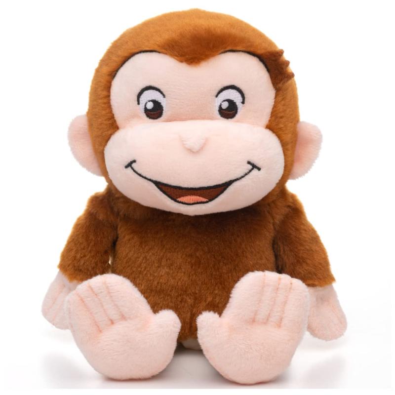 おさるのジョージ うきうきおはなし ジョージ ぬいぐるみ 高さ約16cm