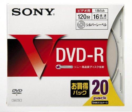 乐天商城 - ソニー DVD-R ディスク 録画用 120 分 16倍速 10枚入り 5ミリケース 20DMR12HSHS