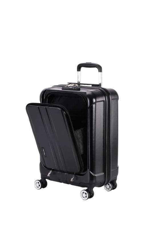 [アクタス] キャリーケース ジッパー フロントオープン 預入無料 約60L 約3.9kg