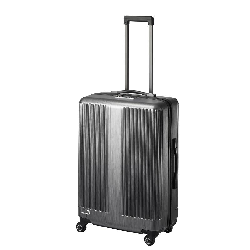 [プロテカ] スーツケース 大型 大容量 lサイズ 5泊6日 6泊7日 63L 4kg キャスターストッパー 10年付 日本製 キャリーケース キャリーバッグ トラクション No.01333