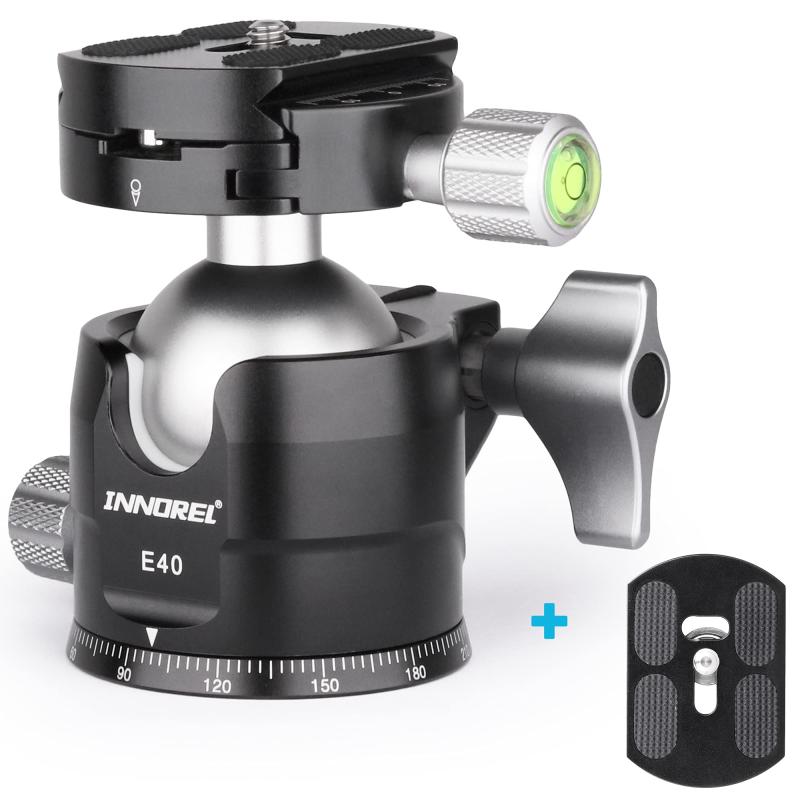 Rakuten - INNOREL EG シリーズ 自由雲台 ボール雲台 低重心 ボールヘッド CNC アルミ合金 微動雲台