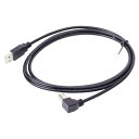 KOYOKOMA USB 2.0 Type-B ケーブル 1.5m L字型 ABタイプ プリンター スキャナー 周辺機器接続 USB Type-A - Type-B 角度 90度 直角(2)